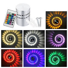 3w Rgb Led Wandleuchte Wandlampe Effekt Deckenleuchte Deckenlampe Fernbedienung In Mobel Wohnen Beleuchtung Wandleuchten Wandlampe Wandleuchte Led Lampe