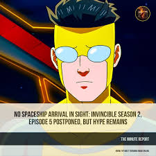 No Spaceship Arrival in Sight: Invincible Season 2, Episode 5 Postponed,  But Hype Remains
