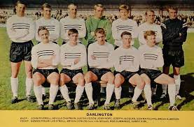 The League Magazine On Twitter Football Images Team Photos Darlington