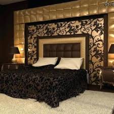 Black and gold wallpaper bedroom ideas. Black And Gold Room Decor Whaciendobuenasmigas