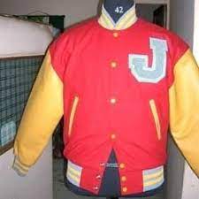 Red Yellow Varsity Jacket Varsity Jacket Jackets Fashion