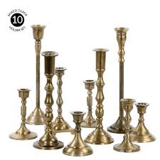 We did not find results for: Buy Koyal Vintage Brass Metal Candlestick Set Taper Candle Holder Set Of 10 Tall Candle Holders Aged Gold Online At Low Prices In India Amazon In