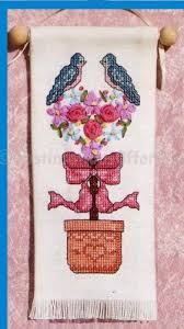 Über 7 millionen englischsprachige bücher. Birds In Topiary Banner Cross Stitch And Silk Ribbon Embroidery Kit