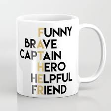 Coffee mug, daddy shark mug, personalized mug, father's day mug, custom dad mug, gift for dad, funny dad gifts. Dear Father Fathers Day Quote Coffee Mug By Deificusart Society6