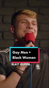 Spittin facts!! 🥰 This is one of my fav bits which was so fun to do it at  @funnyunclepod show at @The 3RD Wheel Podcast studio! Lmk if you think it’s  true! #standupcomedy #gay #gaycomedy #race ...