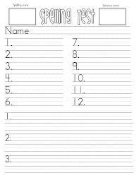 Black And White Test Print Pdf Spelling Test Pdf Google Drive Spelling Words Spelling Test Spelling Test Template