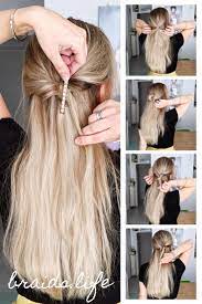 13 Schritte Anleitung Festliche Halboffene Frisur Fur Weihnachten Braids Life Lassige Frisuren Frisuren Lange Haare Anleitung Frisuren Lange Haare Halboffen
