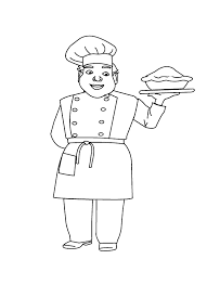 Child Chef Colouring Pages Page 2 Colouring Pages Coloring Pages Printable Coloring Pages