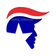 Trump Head Digital Download Svg Dxf Eps Silhouette Studio Cricut Design Space Silhouette Curio Projects Cricut Vinyl Silhouette Projects