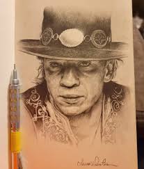 Some of my old drawings of SRV