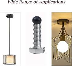 FarBoat 6pcs 0.6-Inch Ball-Shape Cap Nuts for M10 Thread End Lamp Finals  Lamp Shade Holder Harp Fittings Black : Amazon.co.uk: DIY & Tools