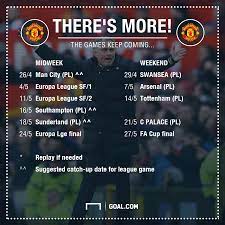 August 2021 31 add fixtures to your calendar. The Shocking Fixture Pile Up That Shows Manchester United Are In Trouble Goal Com