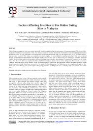 The site gets a whopping 100+ million* visitors per month. Pdf Factors Affecting Intention To Use Online Dating Sites In Malaysia