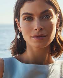 Margot Hoops Kendra Scott Margot Earrings Kendra Scott Margot Gold Abalone  Statement Earrings