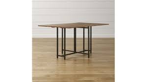 Origami Drop Leaf Rectangular Dining Table Reviews Crate And Barrel Mesas De Comedor Ovalada Mesas De Comedor Mesa Plegable