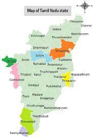 Dharmapuri Tamil Nadu Map 8. Tamil Nadu Map Showing The Selected Districts For The Study | Download  Scientific Diagram