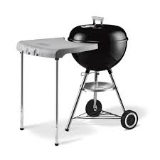 This Table Is A Great Addition To A Kettle Grill It Gives You Space To Have Your Utensils A Plate With Images Weber Grill Kettle Grills Weber Charcoal Grill