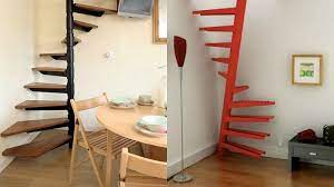 À la fois ornemental et qui vous offre un gain de place chez soi, l'escalier en colimaçon est avantageux qu'un escalier tournant à propos de structure et de modernisme. Escalier Gain De Place Et Idees Grande Hauteur Sous Plafond Escalier Gain De Place Escalier Helicoidal Escalier