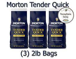 Maybe you would like to learn more about one of these? Morton 3 2 Lb Environ 0 91 Kg Sacs Tender Quick Home Viande Cure Base Sel Tenderquick 6 Lb Environ 2 72 Kg Total Ebay