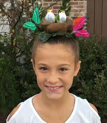 Guide to eastern birds' nests. Bird S Nest For Crazy Hair Day Wacky Hair Crazy Hair Days Crazy Hair