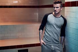 With knitwear and loosely tailored outerwear dominating the collection, it's got a lot more of an urban vibe; David Beckham X H M Bodywear Fall Winter 2013 Airows
