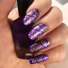 Nail art designs for short nails purple, easy nail art. 19 Purple Nail Art Designs Ideas Design Trends Premium Psd Vector Downloads