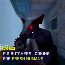 Juega a la saga de juegos de aventuras gráficas de pigsaw conocidos como saw game, protagonizados por saw el de las películas de terror. Gamology The Best Of Gaming Man Vs Pig Survival Horror Pigsaw Facebook