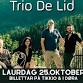 TRIO DE LID  //  LAURDAG 25.OKTOBER  //  STØDT BAR event image