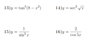 Derivatives Of Trigonometric Functions Worksheet No 3 With Solutions Trigonometric Functions Worksheets Solutions