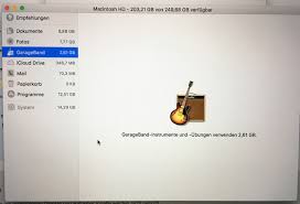 1.3 features of garage band. Macbook Garageband Loschen Computer Technik Pc