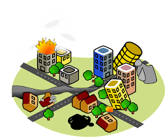 The advantage of transparent image is that it can be. City After Earthquake Clipart Free Download Transparent Png Creazilla