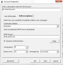 First of all, an smtp server is the machine that delivers the emails you send with a mail client. Gmail Smtp Server Settings 2 Free Group Email And Mass Email Newsletter Software