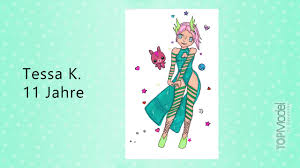 Bilder zum malen vorlagen ausmalbilder. Topmodel Kreativ Magazin April 2018 Miju Im Manga Chaos By Topmodel By Depesche