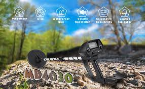 A metal detector is an instrument which detects metals. Cosyinsofa Md4030 Metal Detector Pinpoint Function And Waterproof Search Coil Multifunctional High Sensitivity Gold Silver Metal Detectors For Outdoor Use Amazon De Baumarkt