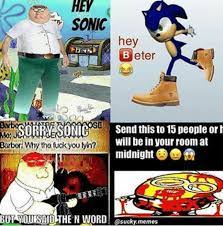 Hey Sonic Hey Beter Know Your Meme