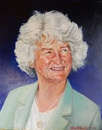 Portrait of Maureen Arthur by John Hunter