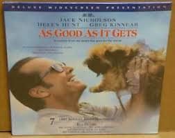Seventeen years later the movie stands up well because of its timeless quality. As Good As It Gets Laser Disc New Sealed Widescreen Jack Nicholson Helen Hunt Ebay