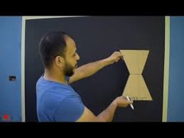 بقطعه كرتون بسيطه اصنع بنفسك ديكور ثلاثى الابعاد رائع Youtube Wall Design Painting Design
