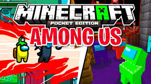 Among Us Mcpe Custom Texture Pack Skins Map Download Minecraft Pe Win10 Xbox Ps4 Switch Youtube