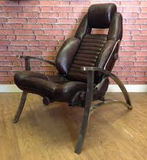 Deco Influence Curved Frame Toyota Car Seat Chair Car Part Furniture Garage Furniture Car Furniture