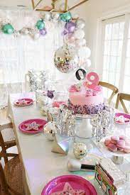 Rock Star Disco Party Darling Darleen A Lifestyle Design Blog Disco Birthday Party Dance Party Birthday Disco Party Kids