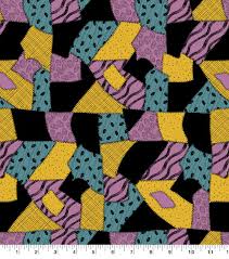 Its properties are distinct from woven fabric in that it is more flexible and can be. Nightmare Before Christmas Knit Fabric Sally Patch Joann
