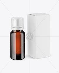 Download Amber Dropper Bottle With Box Mockup In Bottle Mockups On Yellow Images Object Mockups