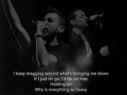 Heavy Lyrics Linkin Park Feeling Song Valentine S Day Lyrics