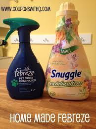 Homemade Febreze Nettoyants Naturels Astuce De Grand Mere Trucs Et Astuces