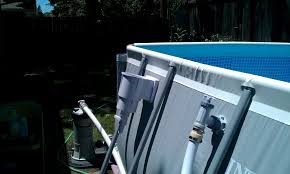 Installing Thru Wall Skimmer In Intex Confused Installation Intex Rectangular Pool