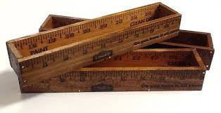 Wooden Yardstick Box Cute Project For The Boys Ruler Crafts Craft Stick Crafts Yard Sticks