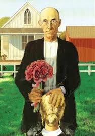 Coming from various notable people from goth culture, see if one of these might work for your little person. 900 American Gothic Ideen American Gothic Grant Wood Alte Bilder