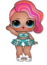 Lol Doll With Mermaid Bathing Suit And Pink Hair Resin Lol Dolls Lol Dolls