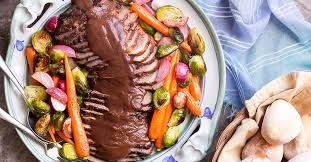 Maybe you would like to learn more about one of these? Braised Beef Brisket With Rich Onion Gravy Just A Little Bit Of Bacon